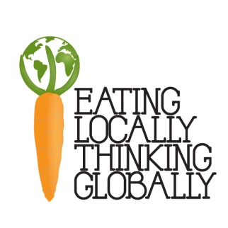Eating locally, thinking globally.